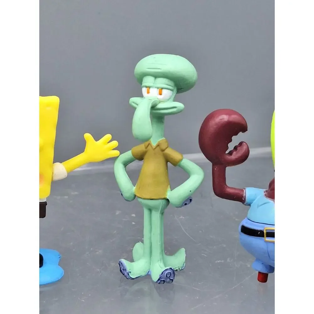 Nickelodeon~SpongeBob Squarepants~Mini Figurines~Set Of 8~SpongeBob~Patrick~2 In